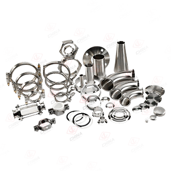 Sanitary grade is composed of any union fittings/connectors series