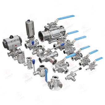 Sanitary ball valve series