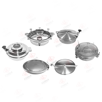 Sanitary grade manhole series
