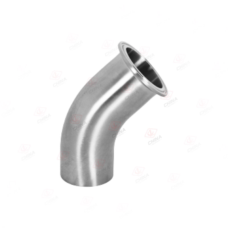 One end of the welding end fast 45° elbow
