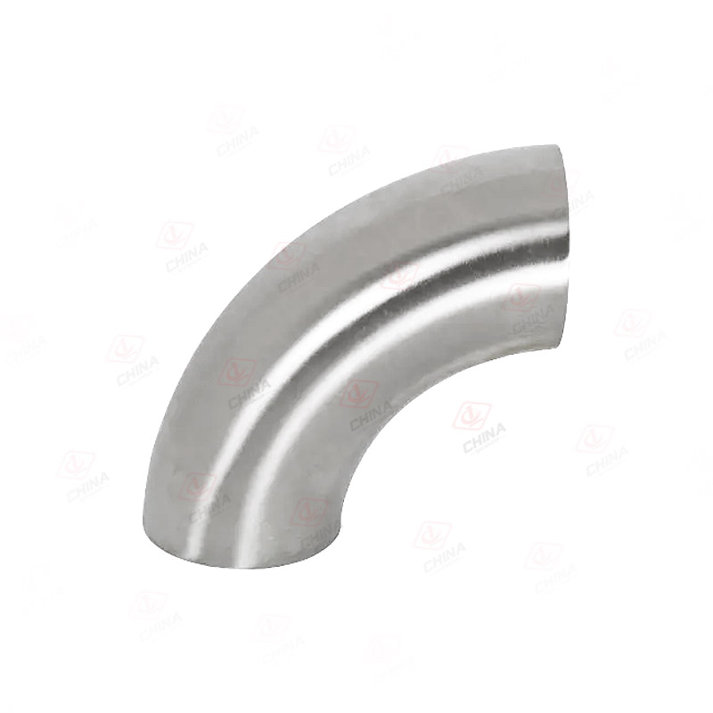 Welded 90 ° short elbow