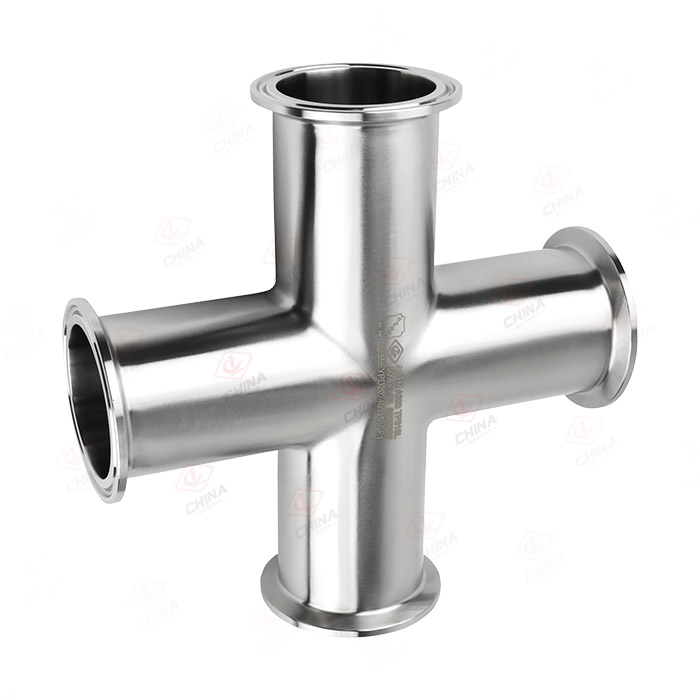 Card type equal diameter four-way connector