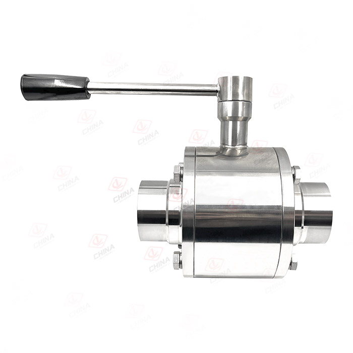 Forged welded ball valve