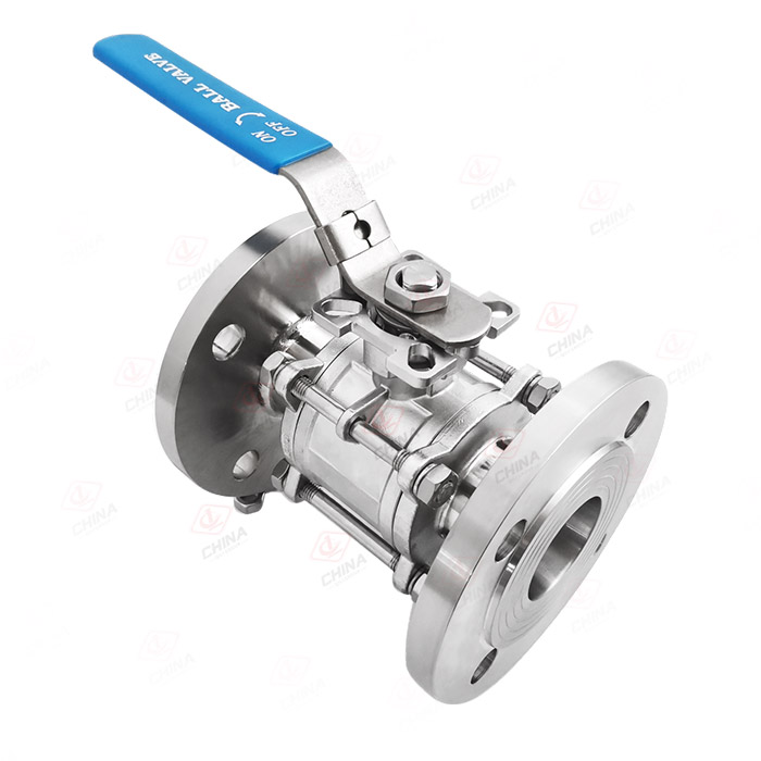 Flanged ball valve