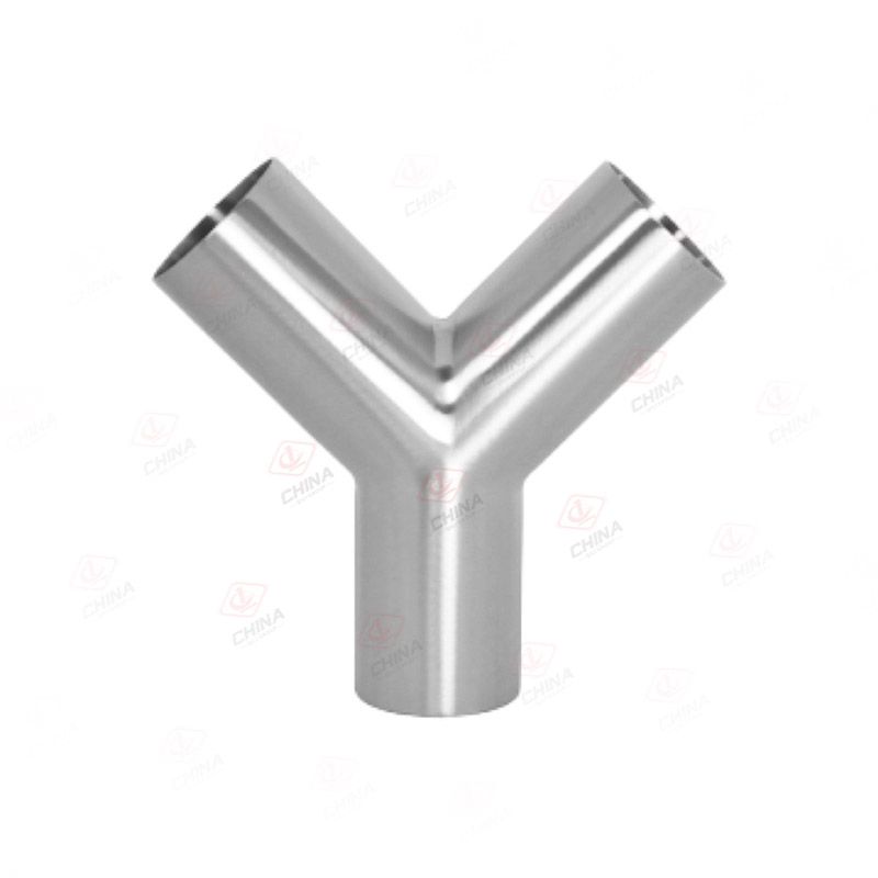 Welded vertical tee