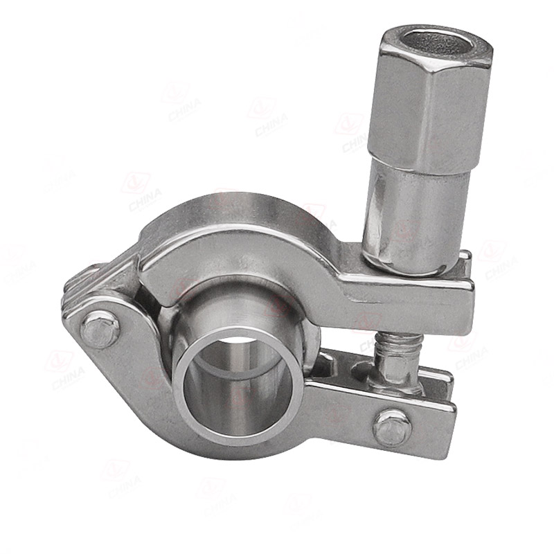 Single pin center open clamp