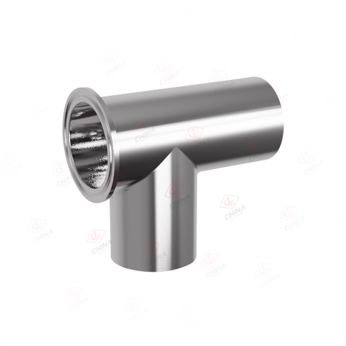 One end card type equal diameter short tee