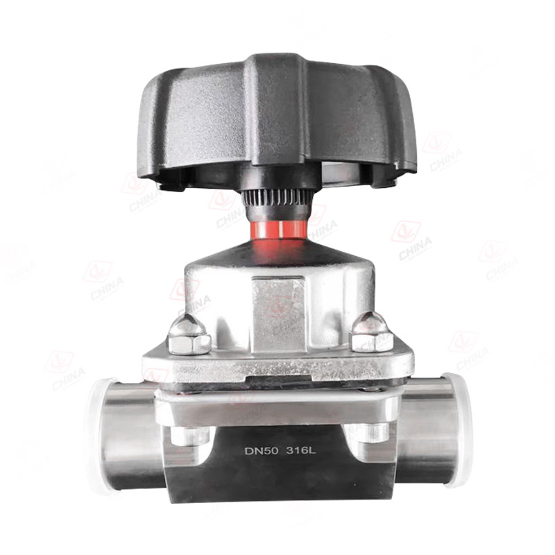 Welded forged diaphragm valve