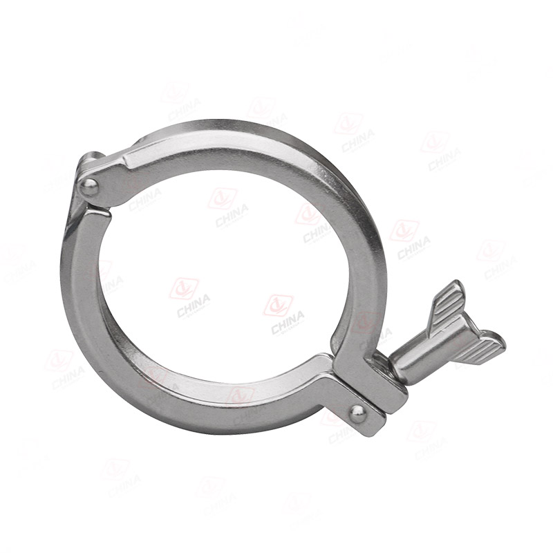 Single-pin overlapping clamp