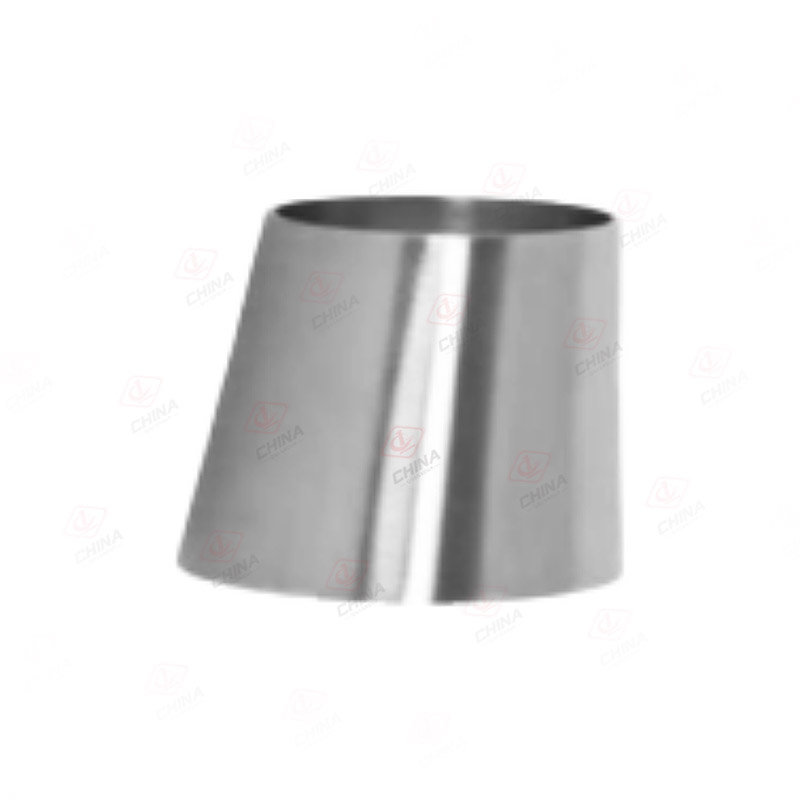 Welded eccentric diameter reducer