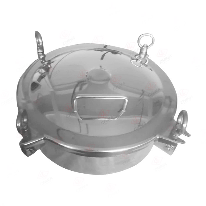 Circular atmospheric manhole