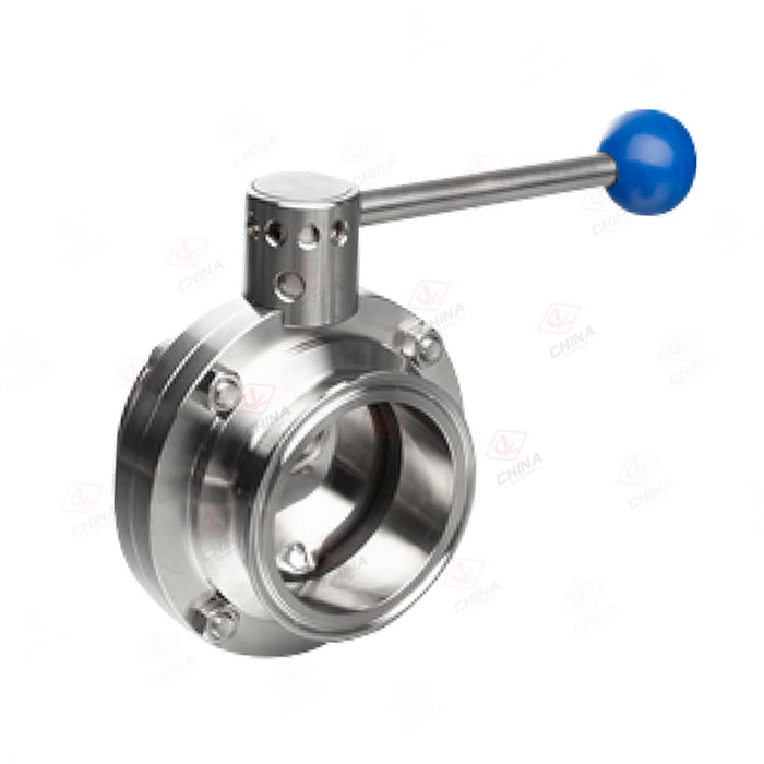Pull rod quick release butterfly valve