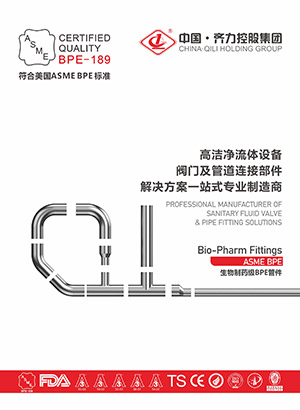 Biopharmaceutical grade BPE pipe fitting selection manual