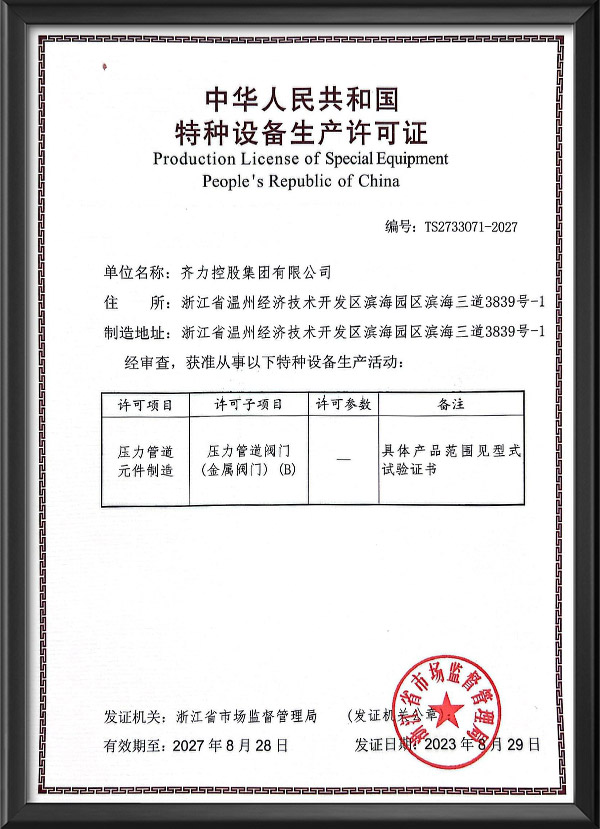 TS Certificate